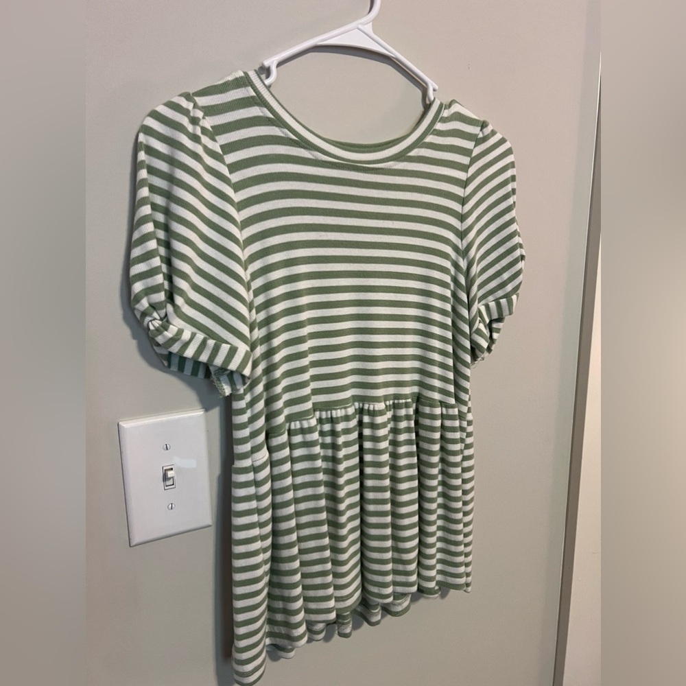Very Cute Striped Hayden Girls Top- Size M